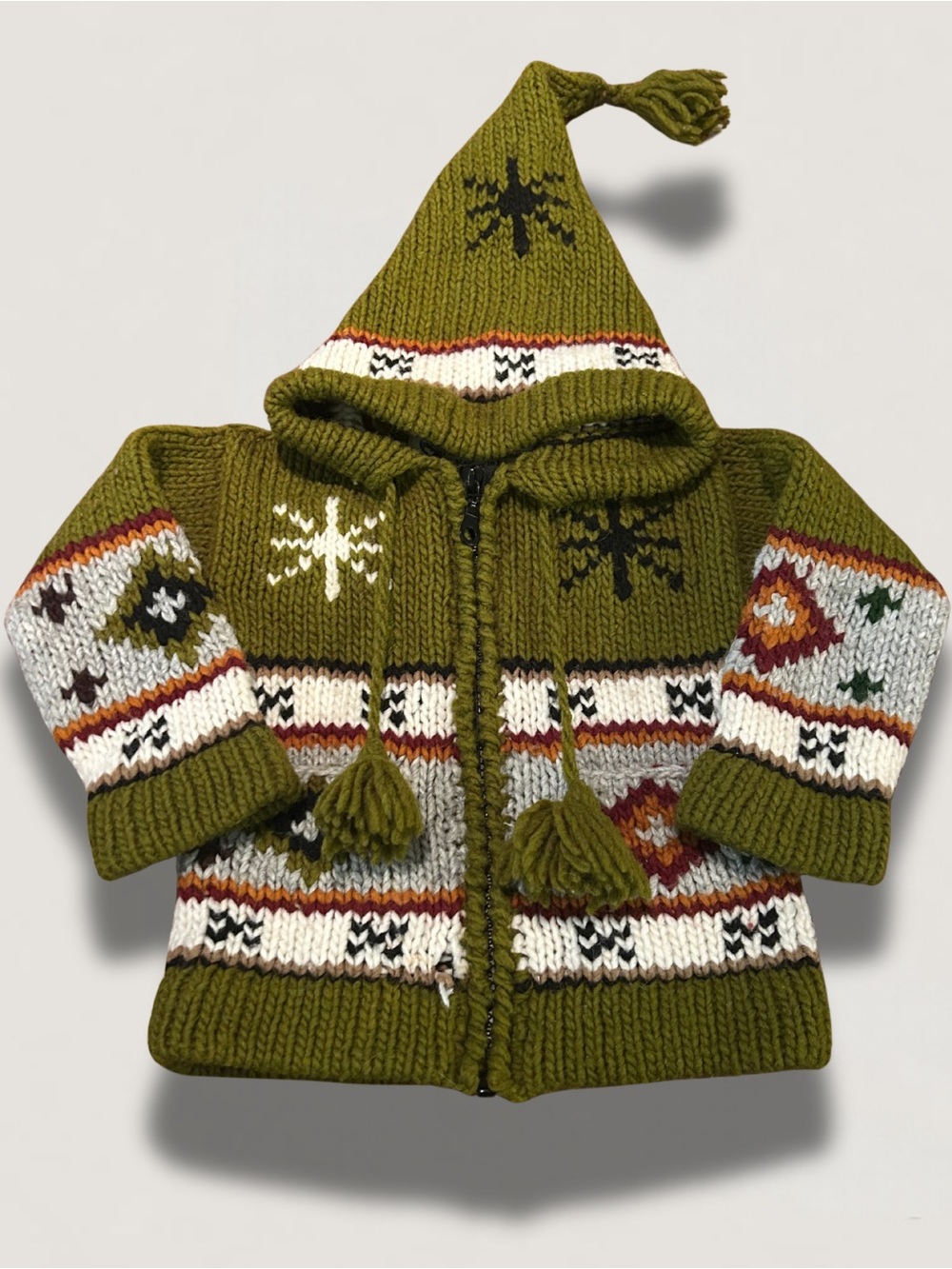 Inka's World (Ecuador Wool) Hooded Sweater